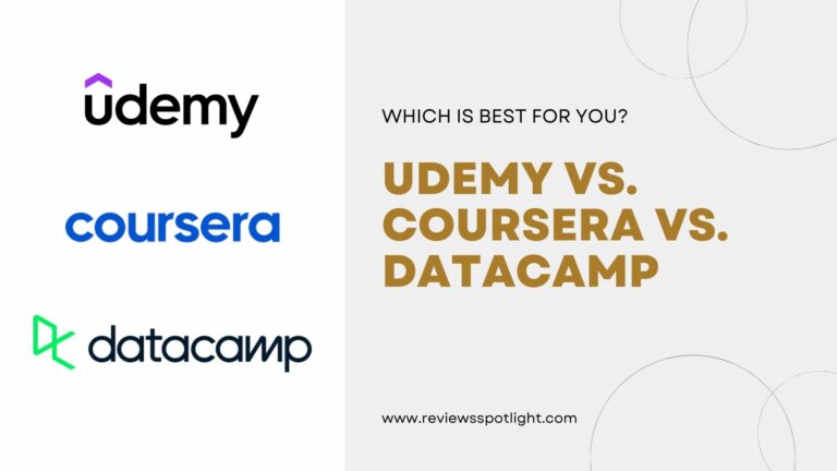 Udemy vs Coursera vs Datacamp