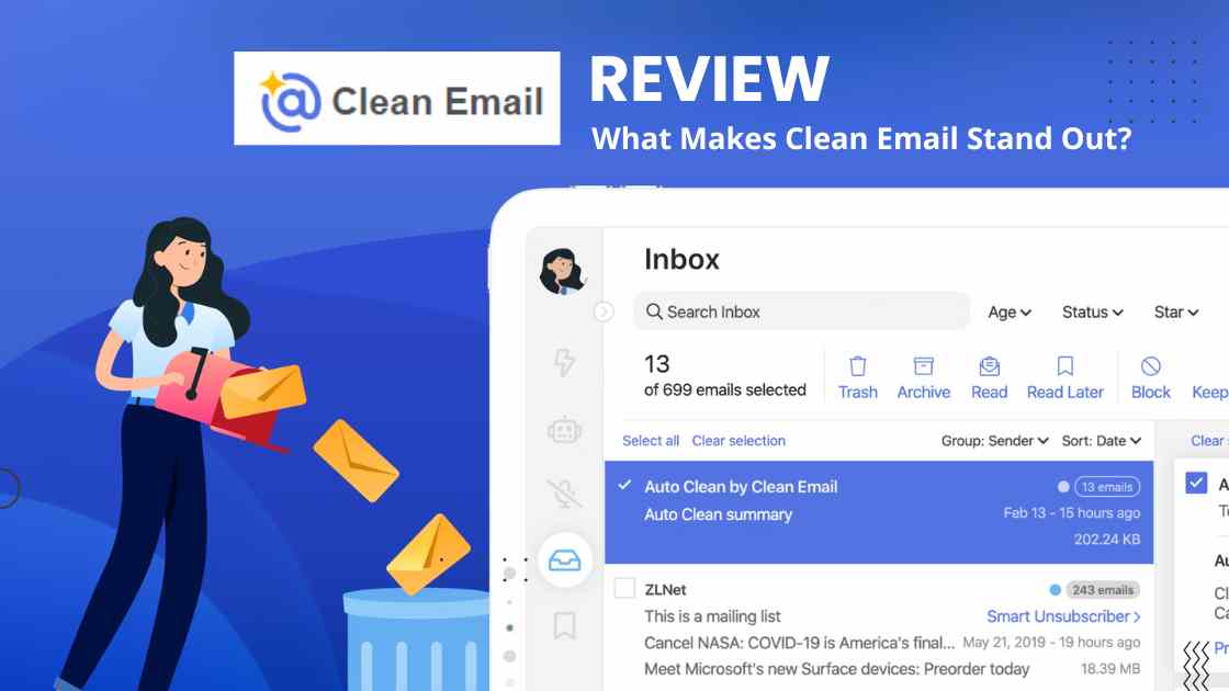 Clean Email Review